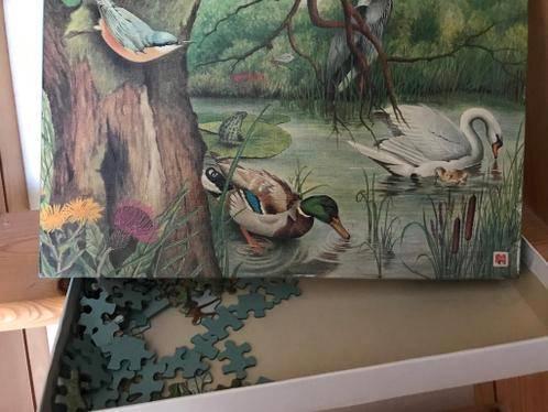 puzzel met eendjes, Kinderen en Baby's, Speelgoed | Kinderpuzzels, Gebruikt, Meer dan 50 stukjes, Ophalen