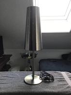 Tafellamp staal met gaatjes, Huis en Inrichting, Lampen | Tafellampen, Ophalen, Zo goed als nieuw, Metaal, 50 tot 75 cm