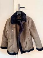 Topshop Groene Suede Look Winterjas - Maat 36, Ophalen of Verzenden, Zo goed als nieuw, Maat 36 (S), Groen