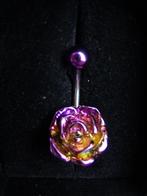 NIEUW! Navelpiercing Roos >Snelle Verzending!<, Ophalen of Verzenden, Nieuw, Staal, Navelpiercing