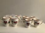 Kerst bekers mokken witte huis Wedgwood Windsor Christmas, Huis en Inrichting, Keuken | Servies, Nieuw, Ophalen of Verzenden, Wedgwood
