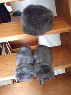 Barts bontmuts en bontwanten, Kleding | Dames, Mutsen, Sjaals en Handschoenen, Maat 38/40 (M), Barts, Ophalen of Verzenden, Zo goed als nieuw