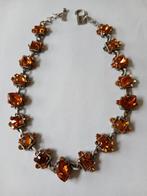 Otazu ketting. Oranje stenen, Sieraden, Tassen en Uiterlijk, Ophalen of Verzenden, Gebruikt, Steen of Mineraal