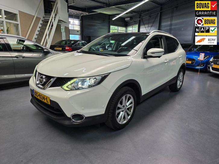 Nissan Qashqai 1.6 Tekna LED LEDER 360 CAMERA PANO NAP NL AU, Auto's, Nissan, Bedrijf, Te koop, Qashqai, 360° camera, ABS, Achteruitrijcamera
