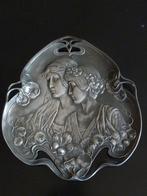 Jugendstil WMF Visitekaarthouder, Art Nouveau, schaal, Ophalen of Verzenden