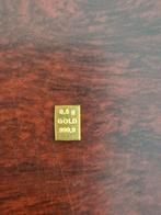 0.999 goudbaar 0,5 gram ESG, Postzegels en Munten, Edelmetalen en Baren, Ophalen of Verzenden, Goud