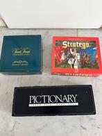Stratego Pictionary en Triviant Pursuit Spelletjes, Ophalen, Zo goed als nieuw