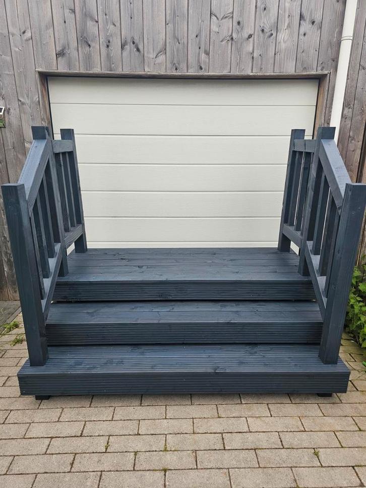 Caravanopstap, Tinyhouse, Recreatiewoning, Pipowagen, Tuin en Terras, Terrasdelen en Vlonders, Nieuw, Hout, Ophalen of Verzenden