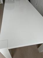 Hoogglans tafel (wit), Huis en Inrichting, Tafels | Salontafels, Ophalen, 200 cm of meer, 50 tot 100 cm, Zo goed als nieuw