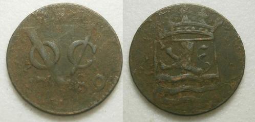 PD10146 Zeeland VOC Duit 1789, Postzegels en Munten, Munten | Nederland, Losse munt, 1 cent, Vóór koninkrijk, Ophalen of Verzenden