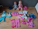 Baby Born poppen met veel accessoires, Kinderen en Baby's, Speelgoed | Poppen, Ophalen of Verzenden, Zo goed als nieuw, Babypop