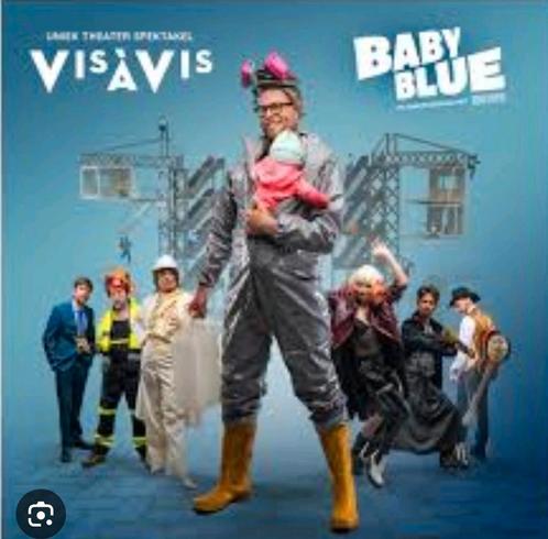 Baby Blue - Vis a vis 2 twee kaarten 13 september 20:30, Tickets en Kaartjes, Overige Tickets en Kaartjes, Twee personen