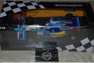 SALE ! BENETTON F1 B195 SCHUMACHER Alesi Taxi Minichamps WRH beschikbaar voor biedingen