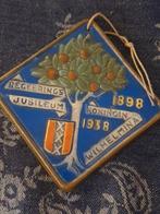 Tegel regeringsjubileum koningin Wilhelmina 1898 - 1938., Antiek en Kunst, Ophalen