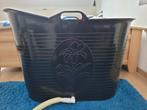 Soft en Silky zitbad/badkuip 185 liter zwart, Huis en Inrichting, Badkamer | Badkamermeubels, Ophalen, Overige typen, Nieuw, 50 tot 100 cm