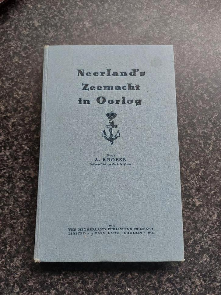 Neerland's Zeemacht in Oorlog - A. Kroese, Boeken, Oorlog en Militair, Gelezen, Marine, Tweede Wereldoorlog, Ophalen of Verzenden