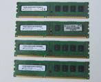 Snel enkelzijdig (1Rx8) 1600Mhz DDR3 desktop PC geheugen oa., Computers en Software, RAM geheugen, Ophalen, Zo goed als nieuw