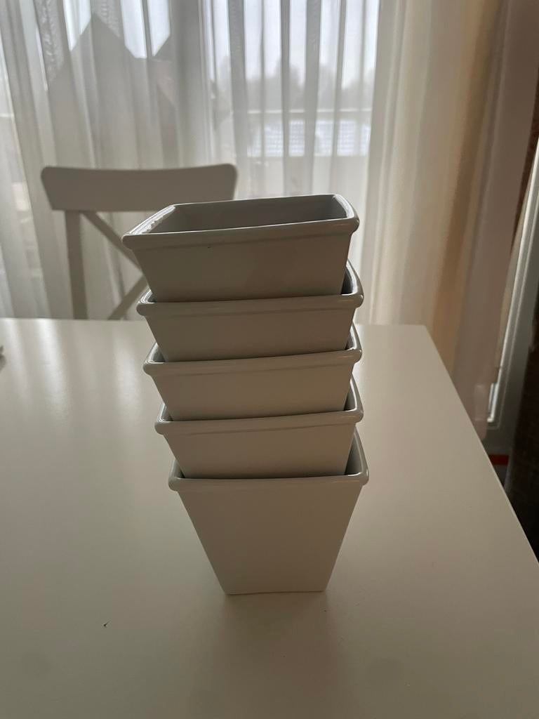 Small bowls, Ophalen of Verzenden, Zo goed als nieuw, Overige materialen, Pot, Bus of Blik