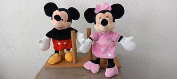 handpoppen micky en minnie mouse (nicotoy) beschikbaar voor biedingen