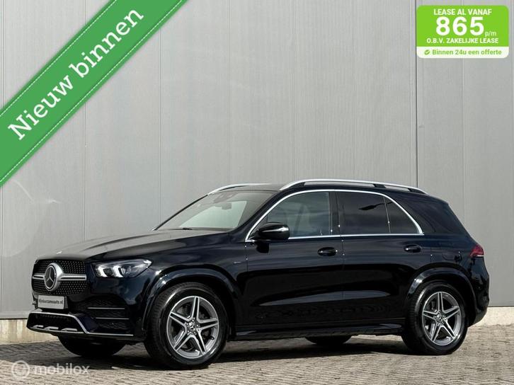Mercedes GLE 350e 4MATIC 2021 - AMG - luchtvering - trekhaak, Auto's, Mercedes-Benz, Bedrijf, Te koop, GLE, 360° camera, 4x4, ABS