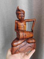 Balinees Houtsnijwerk Muzikant, Ophalen of Verzenden