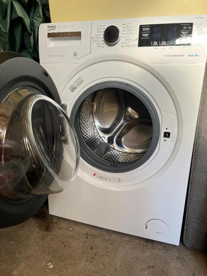 Beko wasmachine met droger, Witgoed en Apparatuur, Wasmachines, Gebruikt, Voorlader, 6 tot 8 kg, 85 tot 90 cm, 1200 tot 1600 toeren