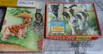 VINTAGE * OUDE PUZZELS MET HOND * In Doos *, Antiek en Kunst, Antiek | Speelgoed, Verzenden