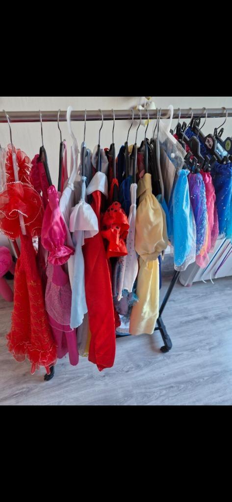 Verkleedkleren, Kinderen en Baby's, Carnavalskleding en Verkleedspullen, Gebruikt, Meisje, 122 t/m 128, Ophalen