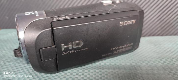 Sony Handycam HDR-CX240E - Compacte videocamera, Audio, Tv en Foto, Videocamera's Digitaal, Gebruikt, Camera, Geheugenkaart, Sony