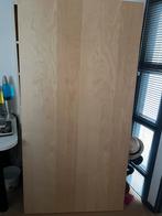 Bed achterwand hoofdboord , in uitstekende staat, Ophalen, Beige, Tweepersoons, 190 cm of minder