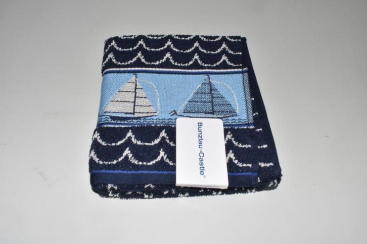 Keukendoeken Boot Bunzlau Castle, Huis en Inrichting, Keuken | Textiel, Nieuw, Overige typen, Blauw, Ophalen of Verzenden