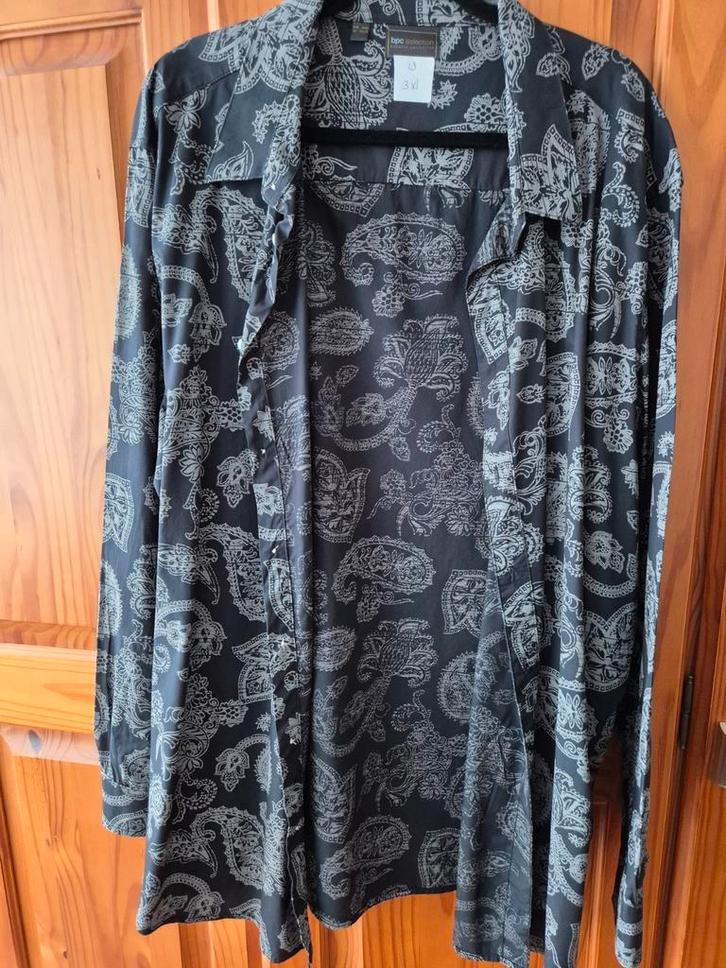 Overhemd lange mouw, 13 van 13, maat 3xl., Kleding | Heren, Grote Maten, Nieuw, Ophalen of Verzenden