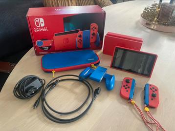 Nintendo Switch Super Mario Red & Blue Edition compleet beschikbaar voor biedingen