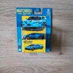 matchbox collectors 2018 bugatti divo blauw, Ophalen of Verzenden, Nieuw, Auto