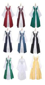 Middeleeuwse veter jurk (steampunk victoriaanse renaissance), Kleding | Dames, Carnavalskleding en Feestkleding, Verzenden, Nieuw