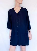 FABIANI Lange Blouse , Maat 44 , LINNEN, Verzenden, Zo goed als nieuw, Maat 42/44 (L), Blauw