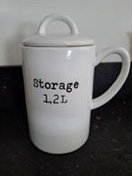 Riviera maison voorraadpot, Overige typen, Ophalen of Verzenden, Zo goed als nieuw, Effen