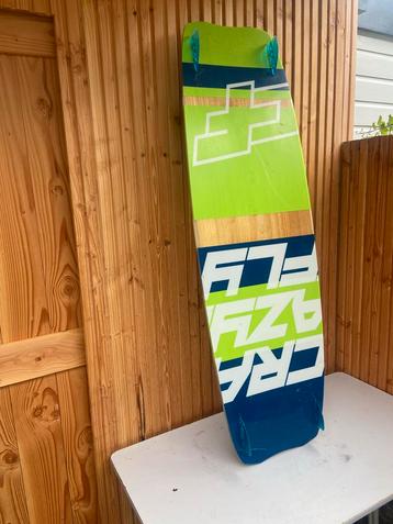 Crazyfly Kiteboard 138x43 - Gebruikt beschikbaar voor biedingen