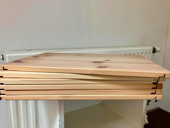 6 IKEA Trofast plankjes - Hout, Kinderen en Baby's, Kinderkamer | Commodes en Kasten, Ophalen