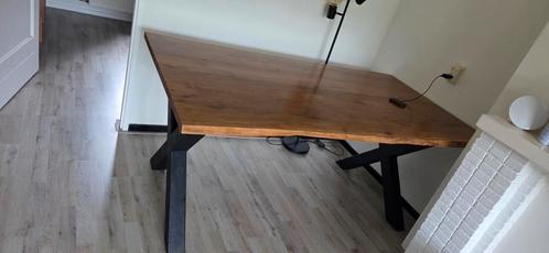 Massief Boomstam tafel living edge!, Huis en Inrichting, Tafels | Eettafels, Zo goed als nieuw, 150 tot 200 cm, 50 tot 100 cm