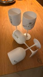 Vier Moet & Chandon Ice Imperial glazen, Glas of Glazen, Ophalen of Verzenden, Overige stijlen, Glas