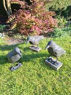 3 plastic kraaien, duivenverjagers, vogelverschrikkers, Ophalen, Gebruikt