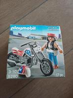 Playmobil motorrijder, Ophalen of Verzenden, Nieuw, Complete set