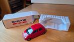 Vintage CM Toys Daewoo Matiz 1:32 dealer modelauto Korea red, Hobby en Vrije tijd, Modelauto's | 1:32, Verzenden, Zo goed als nieuw