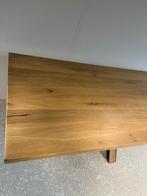 Eiken Eettafel Happy@Home Ovada 250cm nu voor €500,-, Verzenden, Vijf personen of meer, Eikenhout, Industrieel