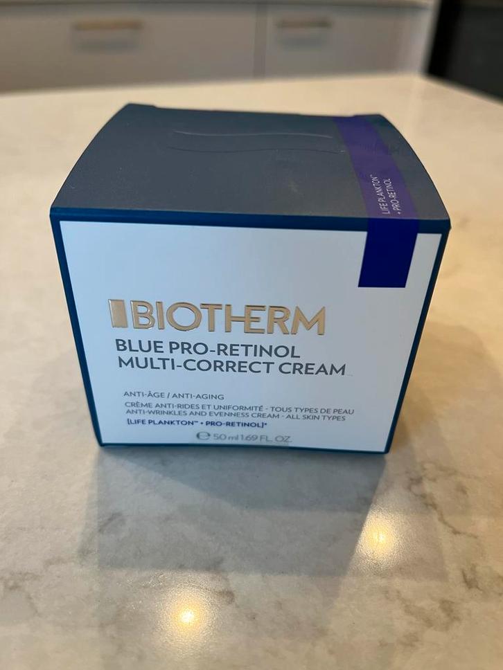 Biotherm Blue Pro-Retinol Multi-Correct Cream - Nieuw!, Sieraden, Tassen en Uiterlijk, Uiterlijk | Cosmetica en Make-up, Nieuw