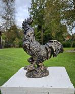 HAAN / GIETIJZER / KIP/ dierenbeeld, Dierenbeeld, Nieuw, Metaal, Info@huisentuindecoratiemarie.nl