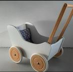 Leuke witte poppenwagen van hout, Kinderen en Baby's, Ophalen, Zo goed als nieuw, Duw- of Trekspeelgoed
