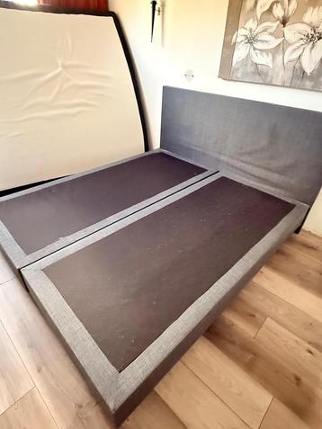 Gratis 2 persoons bedframe met hoofdbord