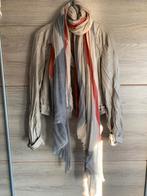 Leather Look jasje met sjaal. Maat l/xl, Ophalen of Verzenden, Zo goed als nieuw, Maat 46/48 (XL) of groter, Zwart